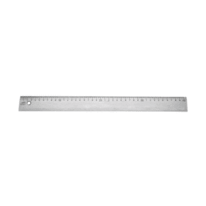 01 / Règles plates avec bord biseauté