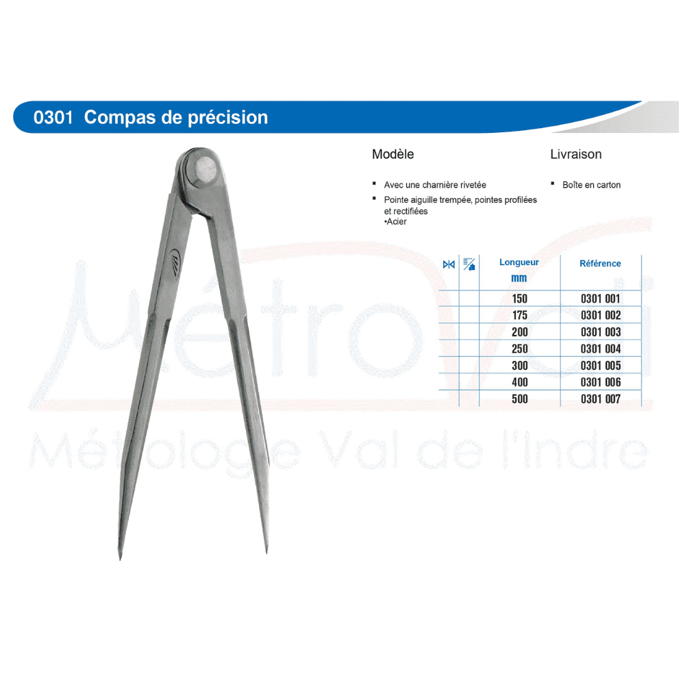 Compas de précision