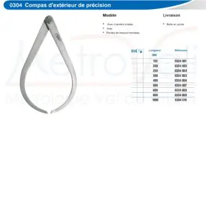 01 / Compas de précision externe