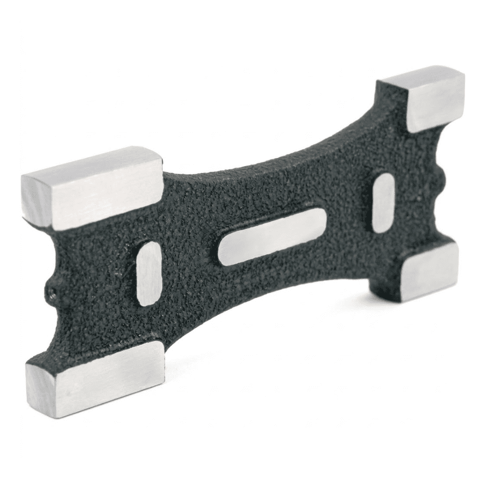 Jauge plate double à touche cylindrique
